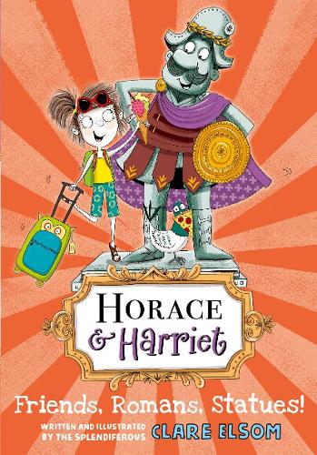 Паперова книга «HORACE AND HARRIET:FRIENDS ROMANS STATUE» - фото №1