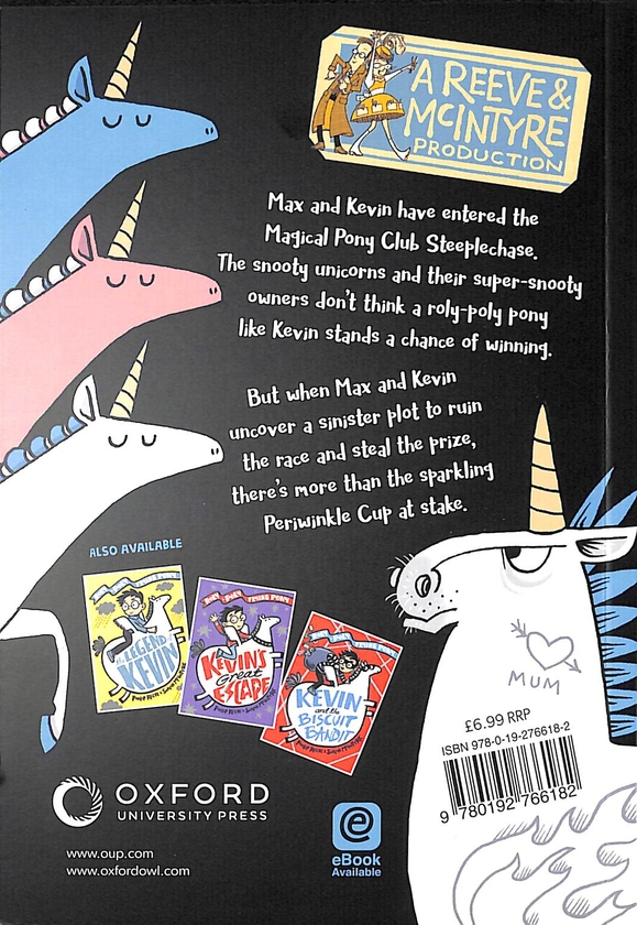 Паперова книга «Kevin vs the Unicorns», авторів Філіп Рів, Сара Макінтайр - фото №1