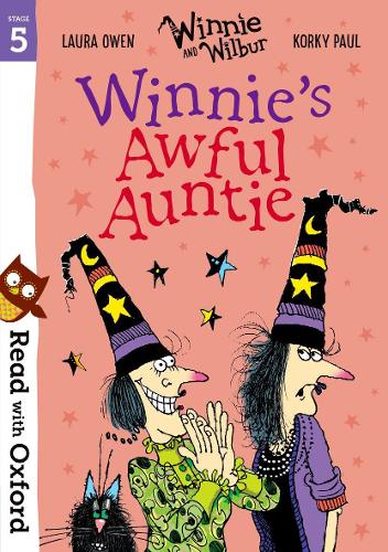 Бумажная книга «Read with Oxford: Stage 5: Winnie and Wilbur: Winnie's Awful Auntie», автор Лаура Оуэн - фото №1