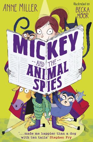 Бумажная книга «Mickey and the Animal Spies», автор Энн Миллер - фото №1