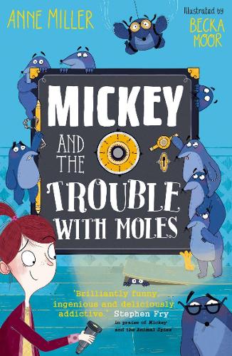 Паперова книга «Mickey and the Trouble with Moles», автор Енн Міллер - фото №1