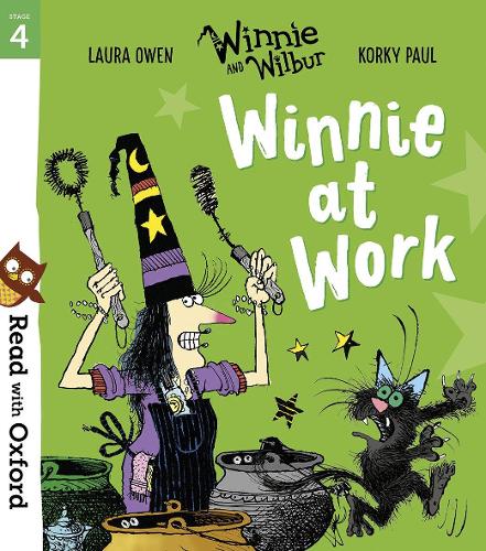 Бумажная книга «Read with Oxford: Stage 4: Winnie and Wilbur: Winnie at Work», автор Лора Оуэн - фото №1