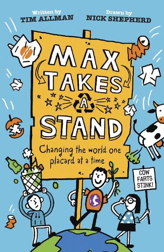 Паперова книга «Max Takes a Stand», автор Тім Оллман - фото №1