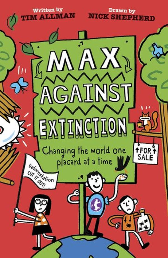 Паперова книга «Max Against Extinction», автор Тім Оллман - фото №1