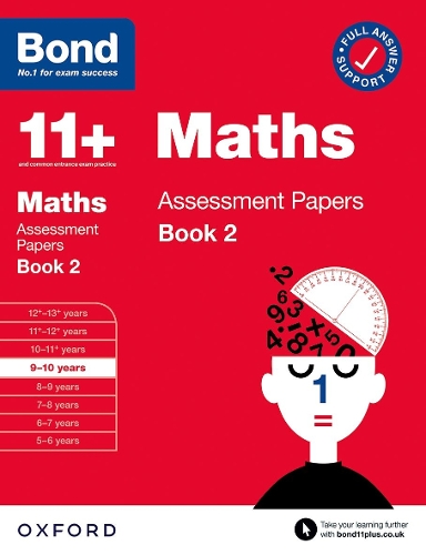 Бумажная книга «Bond 11+ Maths Assessment Papers 9-10 Years Book 2: For 11+ GL assessment and Entrance Exams», автор Дж. М. Бонд - фото №1