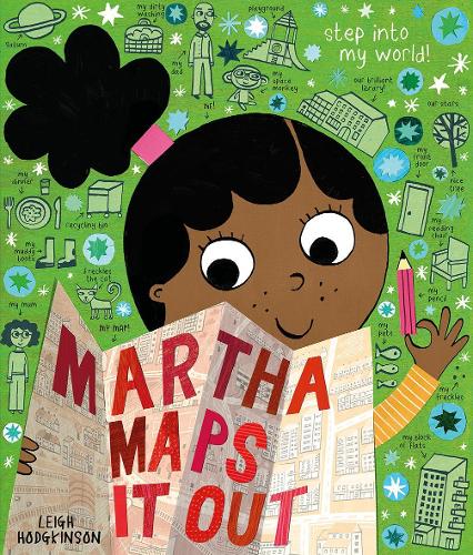 Паперова книга «Martha Maps It Out», автор Лі Ходжкінсон - фото №1