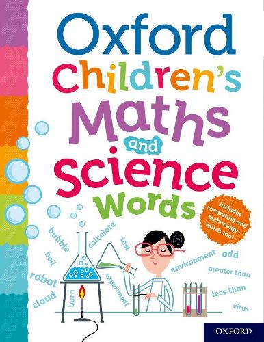 Паперова книга «Oxford Children's Maths and Science Words», автор Oxford Dictionaries - фото №1