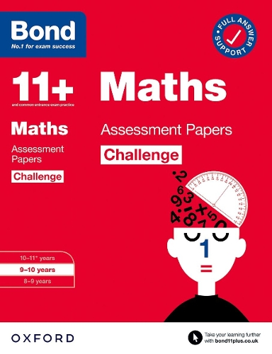 Бумажная книга «Bond 11+: Bond 11+ Maths Challenge Assessment Papers 9-10 years», автор Пол Бродбент - фото №1