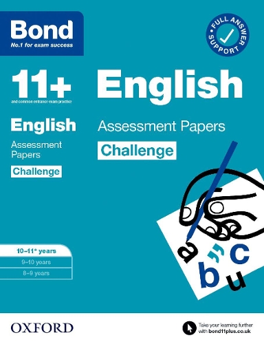 Бумажная книга «Bond 11+: Bond 11+ English Challenge Assessment Papers 10-11 years: Ready for the 2024 exam», автор Сара Линдсей - фото №1