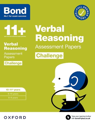 Бумажная книга «Bond 11+: Bond 11+ Verbal Reasoning Challenge Assessment Papers 10-11 years: Ready for the 2024 exam», автор Фрэнсис Даун - фото №1