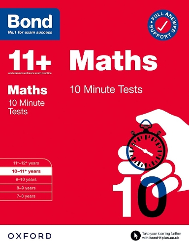 Бумажная книга «Bond 11+: Bond 11+ 10 Minute Tests Maths 10-11 years: For 11+ GL assessment and Entrance Exams», автор Эндрю Бейнс - фото №1