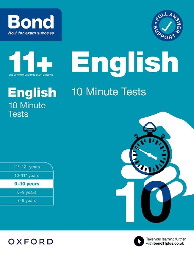 Бумажная книга «Bond 11+: Bond 11+ 10 Minute Tests English 9-10 years: For 11+ GL assessment and Entrance Exams», автор Сара Линдсей - фото №1