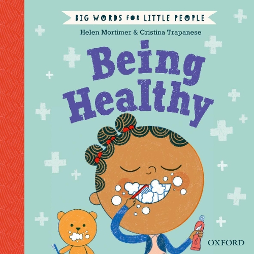 Бумажная книга «Big Words for Little People Being Healthy», автор Хелен Мортимер - фото №1