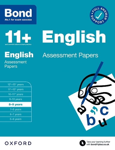 Бумажная книга «Bond 11+: Bond 11+ English Assessment Papers 8-9 years», автор Сара Линдсей - фото №1