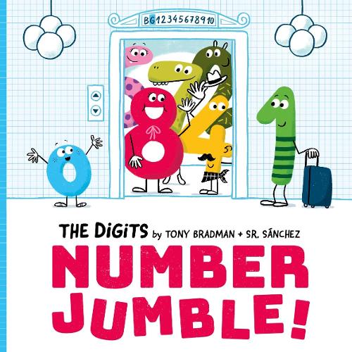 Паперова книга «The Digits: Number Jumble», автор Тоні Бредман - фото №1