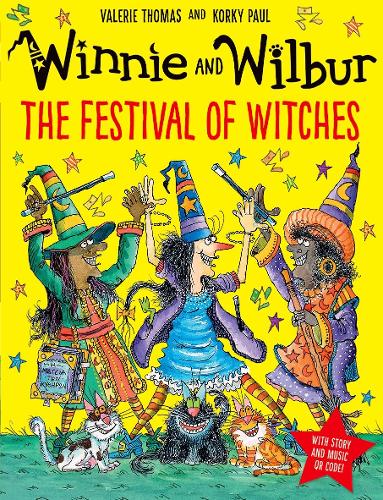 Бумажная книга «Winnie and Wilbur: The Festival of Witches PB & audio», автор Валери Томас - фото №1