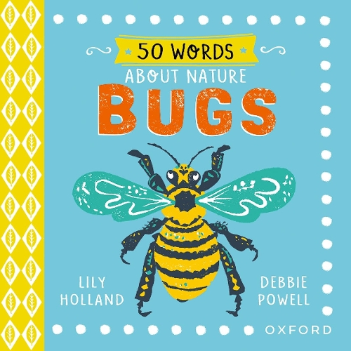 Бумажная книга «50 Words About Nature: Bugs», автор Лили Холланд - фото №1