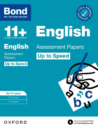 Бумажная книга «Bond 11+: Bond 11+ English Up to Speed Assessment Papers with Answer Support 10-11 years: Ready for the 2024 exam», автор Сара Линдсей - фото №1