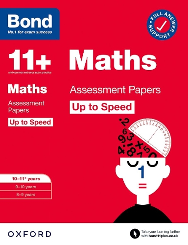 Бумажная книга «Bond 11+: Bond 11+ Maths Up to Speed Assessment Papers with Answer Support 10-11 years: Ready for the 2024 exam», автор Пол Бродбент - фото №1