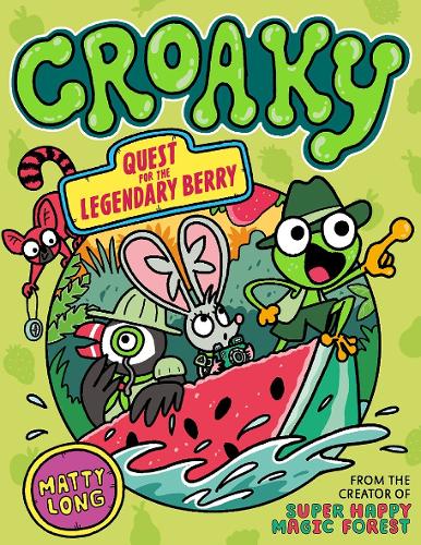 Бумажная книга «Croaky: Quest for the Legendary Berry», автор Мэтти Лонг - фото №1