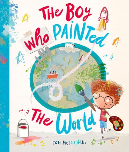 Паперова книга «The Boy Who Painted The World» - фото №1