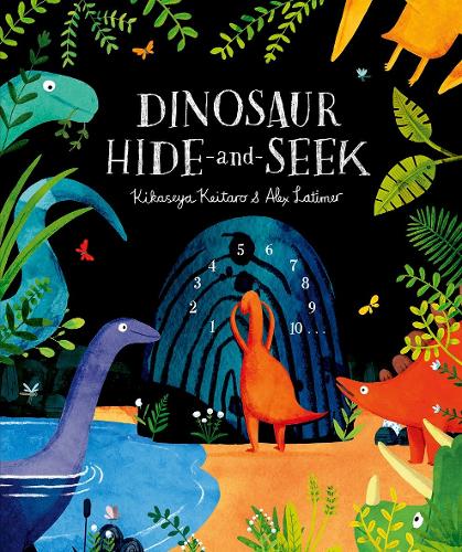 Бумажная книга «Dinosaur Hide-and-Seek: A Prehistoric Search-and-Find Picture Book», автор Кикасея Кейтаро - фото №1