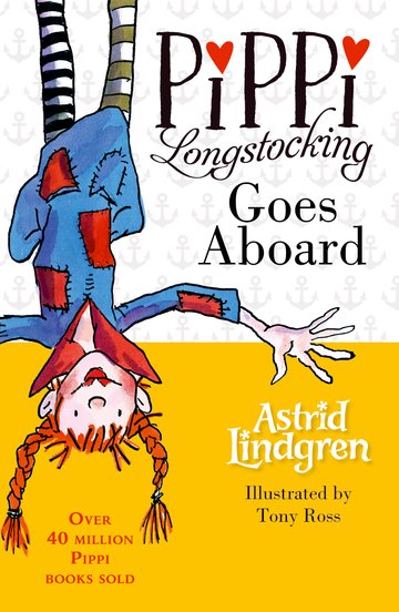 Бумажная книга «Pippi Longstocking Goes Aboard», автор Астрид Линдгрен - фото №1