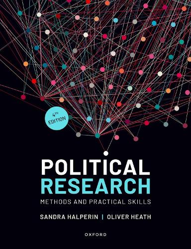 Паперова книга «Political Research: Methods and Practical Skills», авторів Олівер Хіт, Сандра Гальперін - фото №1