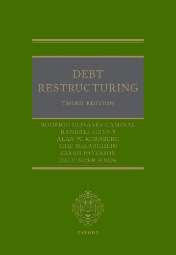 Паперова книга «Debt Restructuring», авторів Алан Корнберг, Далвіндер Сінгх, Ерік Маклафлін, Рендалл Гінн, Родріґо Оліварес-Камінал, Сара Патерсон - фото №1