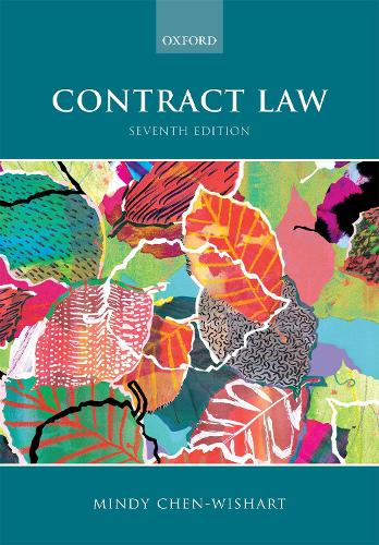 Паперова книга «Contract Law», автор Мінді Чен-Вішарт - фото №1
