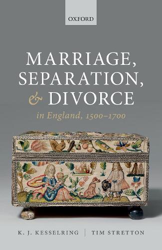 Бумажная книга «Marriage, Separation, and Divorce in England, 1500-1700», автор Тим Стреттон - фото №1