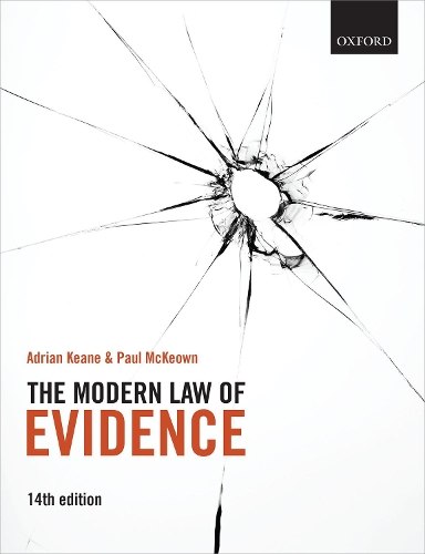Паперова книга «The Modern Law of Evidence», авторів Адріан Кін, Пол Маккеон - фото №1