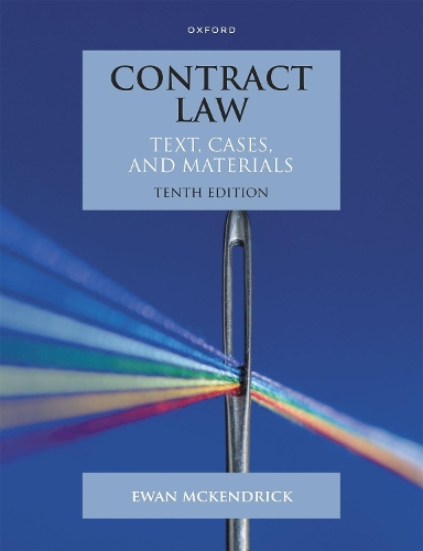 Паперова книга «Contract Law: Text, Cases and Materials», автор Юен Маккендрік - фото №1