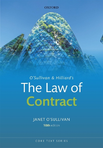 Паперова книга «O'Sullivan & Hilliard's The Law of Contract», автор Джанет О'Салліван - фото №1