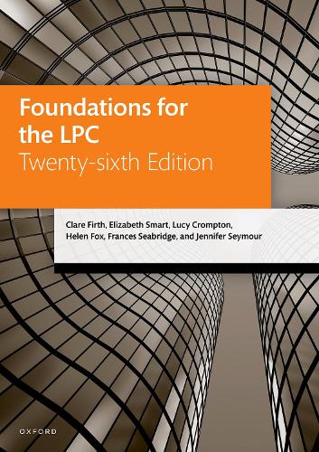 Паперова книга «Foundations for the LPC», авторів Клер Ферт, Елізабет Смарт, Френсіс Сібрідж, Хелен Фокс, Дженніфер Сеймур, Люсі Кромптон - фото №1