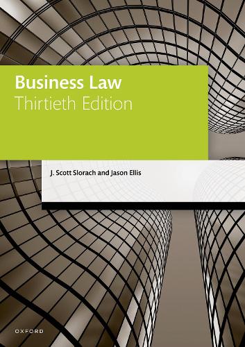 Паперова книга «Business Law», авторів Джейсон Елліс, Скотт Слорач - фото №1