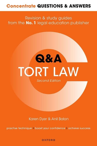 [object Object] «Concentrate Questions and Answers Tort Law: Law Q&A Revision and Study Guide», авторів Аніл Балан, Карен Дайер - фото №1