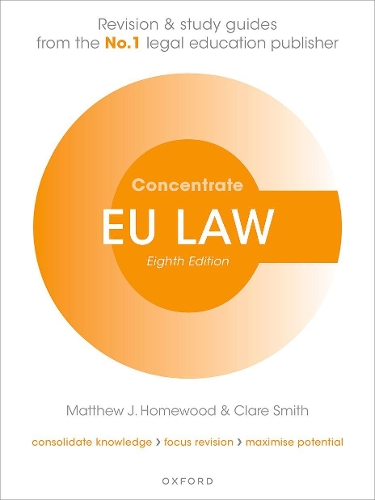 [object Object] «EU Law Concentrate: Law Revision and Study Guide», автор Клер Сміт - фото №1