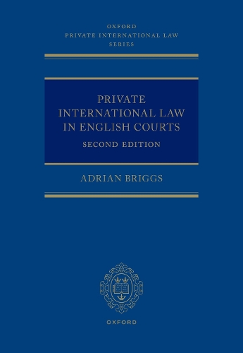 Паперова книга «Private International Law in English Courts», автор Адріан Бріггс - фото №1