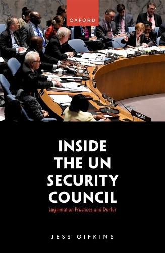 Паперова книга «Inside the UN Security Council: Legitimation Practices and Darfur», автор Джесс Гіфкінс - фото №1