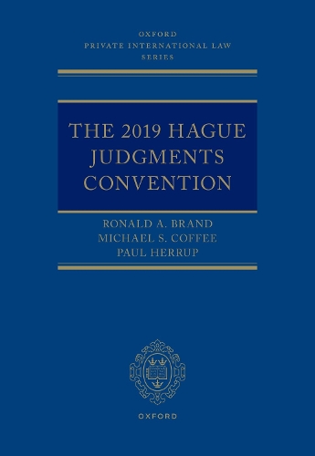 Бумажная книга «The 2019 Hague Judgments Convention», автор Майкл С. Коффи - фото №1