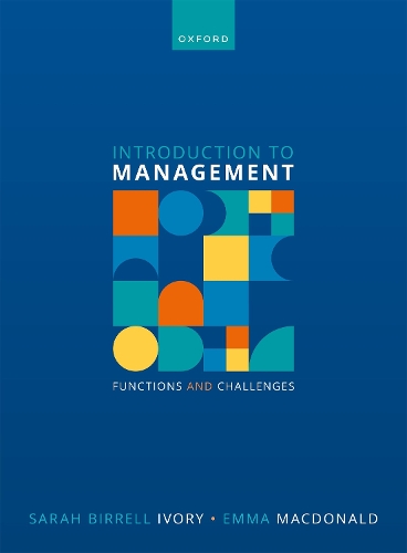 Паперова книга «Introduction to Management: Functions and Challenges», авторів Емма Макдональд, Сара Біррелл Айворі - фото №1