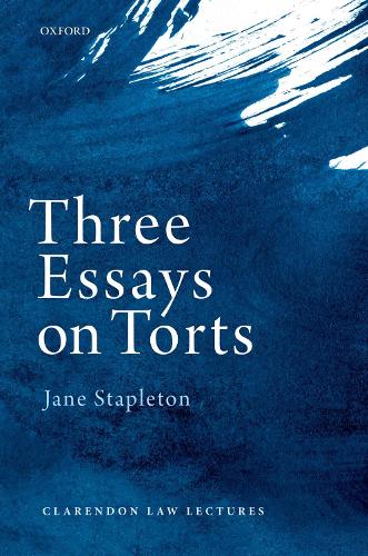 Паперова книга «Three Essays on Torts», автор Джейн Степлтон - фото №1