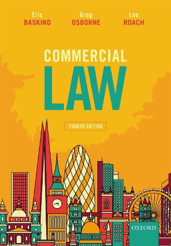 Бумажная книга «Commercial Law», авторов Эрик Баскинд, Грег Осборн, Ли Роуч - фото №1