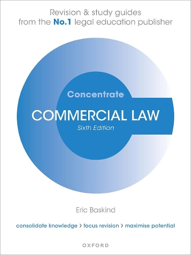 Бумажная книга «Commercial Law Concentrate: Law Revision and Study Guide», автор Эрик Баскинд - фото №1