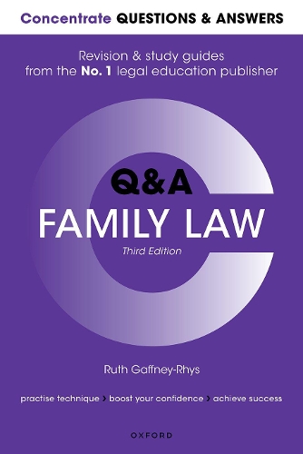 Паперова книга «Concentrate Questions and Answers Family Law: Law Q&A Revision and Study Guide», автор Рут Гаффні-Ріс - фото №1