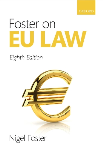 Паперова книга «Foster on EU Law», автор Найджел Фостер - фото №1