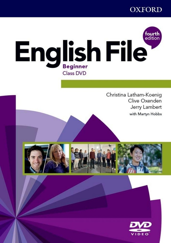 [object Object] «English File. Beginner. Class DVDs», авторів Крістіна Латам-Кеніґ, Клайв Оксенден, Джеррі Ламберт, Мартін Хоббс - фото №1