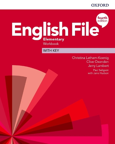 [object Object] «English File: Elementary. Workbook with Key», авторів Клайв Оксенден, Джеррі Ламберт - фото №1