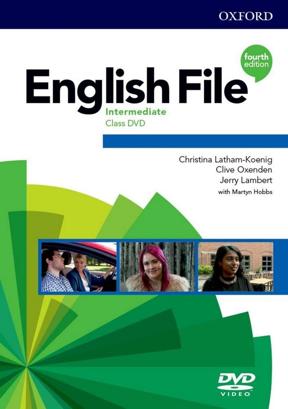 Паперова книга «English File. Intermediate. Class DVDs», авторів Крістіна Латам-Кеніґ, Клайв Оксенден, Джеррі Ламберт, Мартін Хоббс - фото №1
